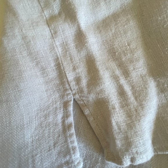 Vintage Agnes b. Linen Jacket Sz 2 - Picture 4 of 6